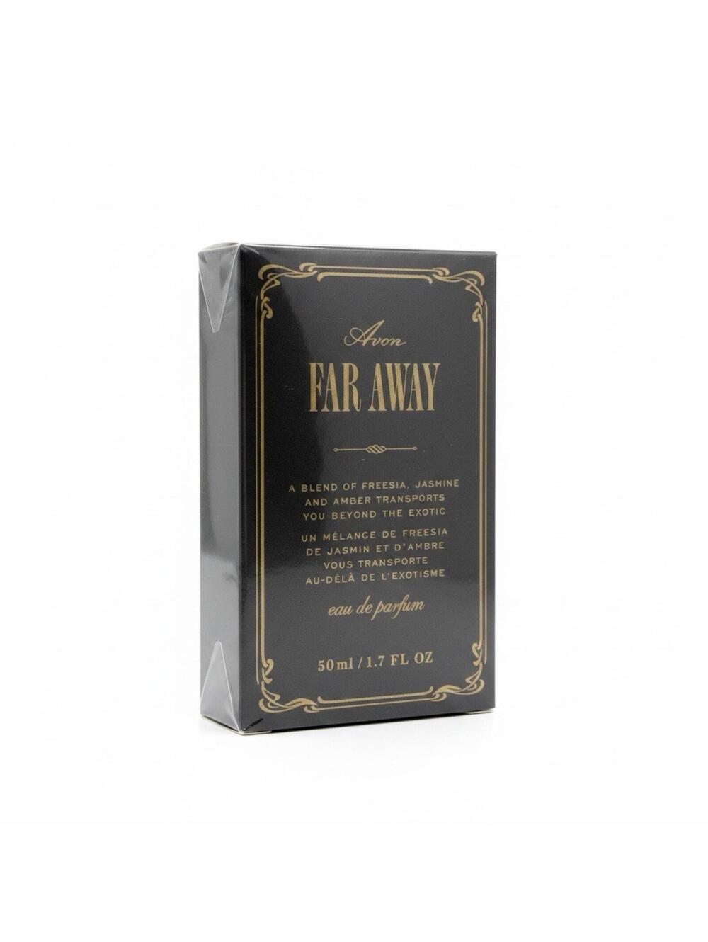 Avon Far Away Gold Perfum Spray 1.7 oz / 50 ml Sealed New In Box